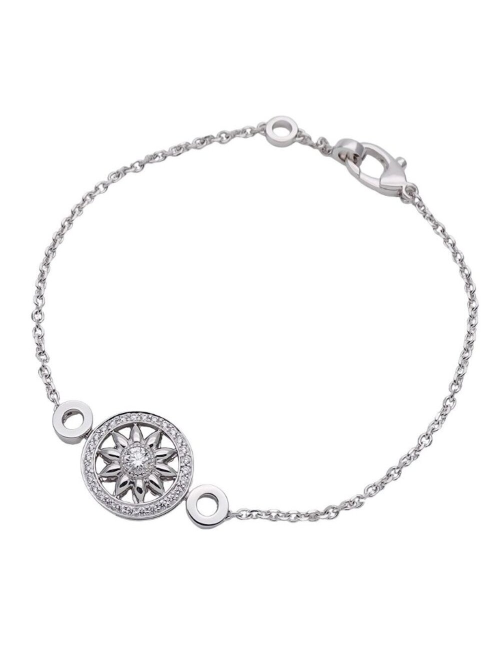 Harry Winston Bracelet Diamond Gate Platinum